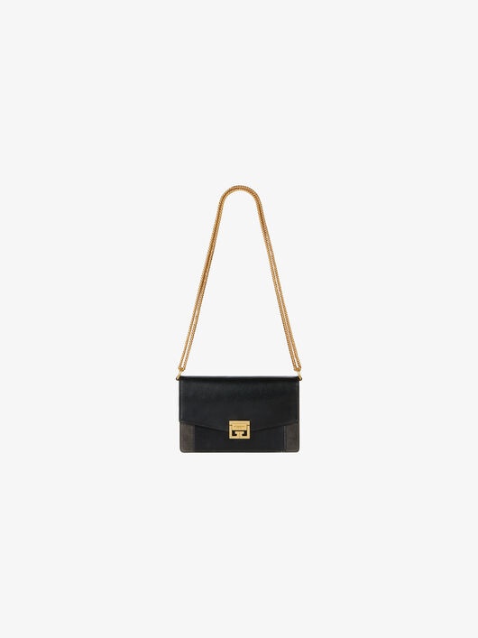 MINI GV3 BAG IN LEATHER AND SUEDE - 6