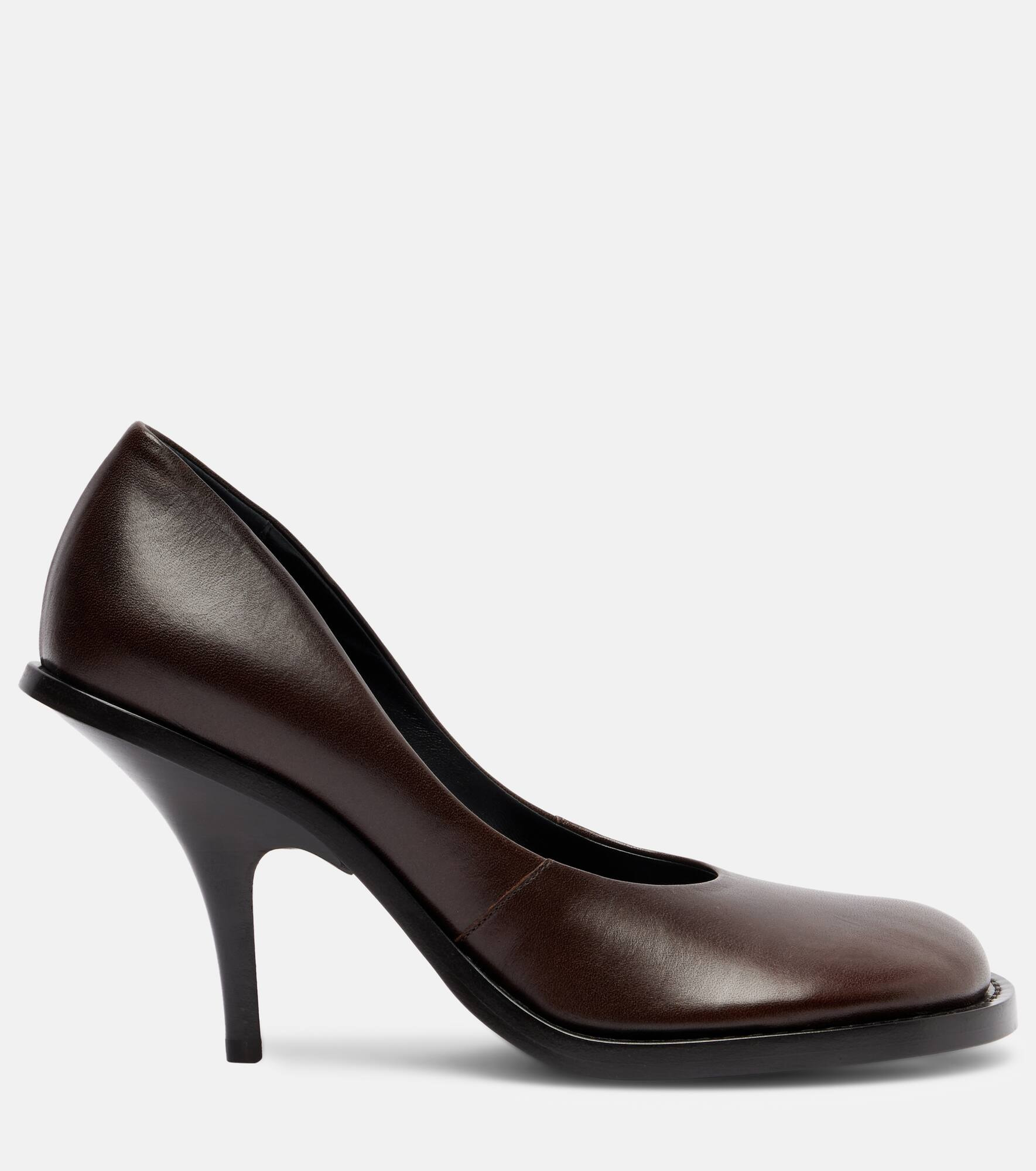 Leather pumps - 4