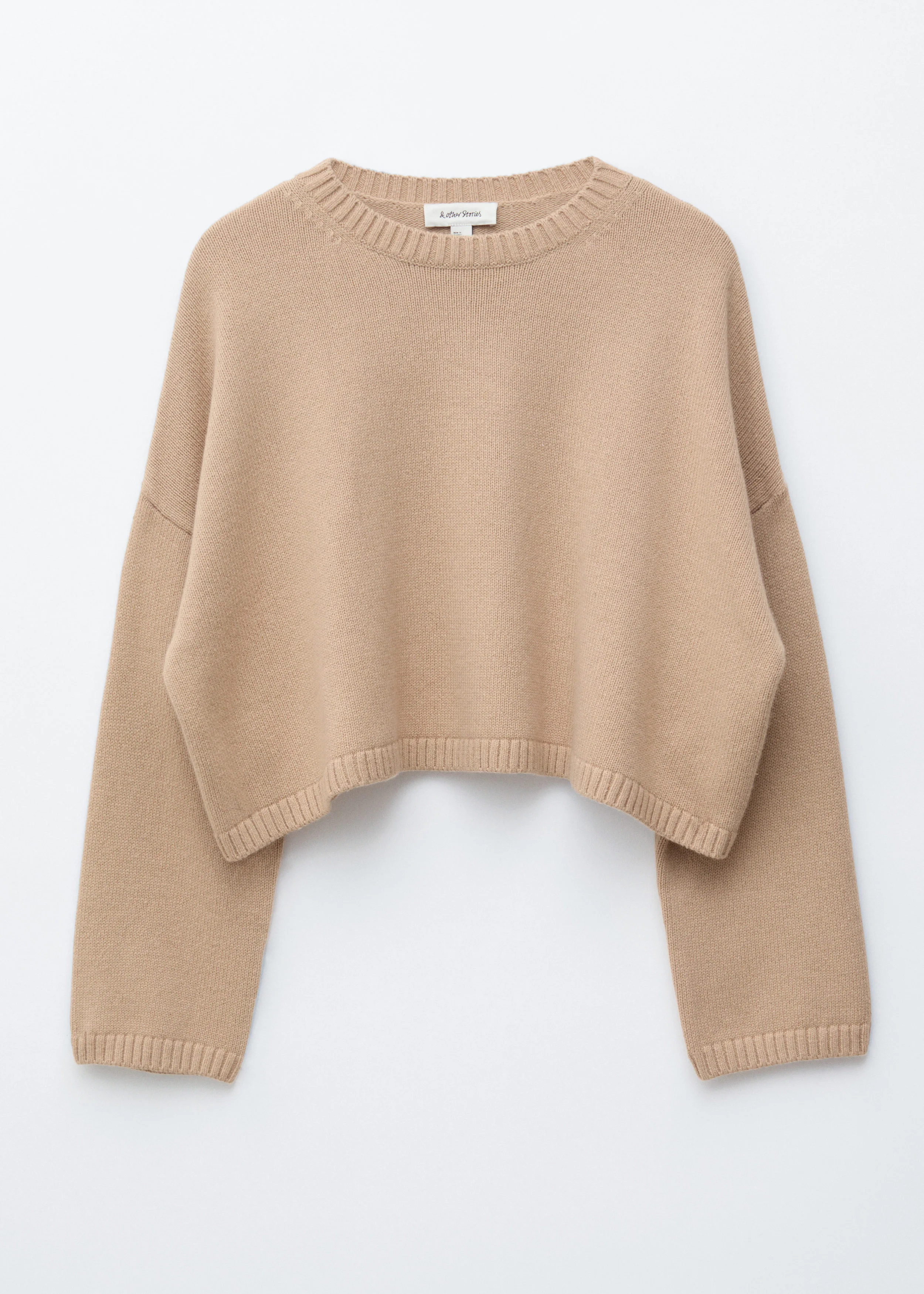 Cashmere and cotton jumper - 1