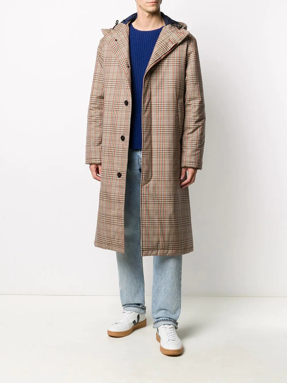 MILAN check-pattern coat - 2