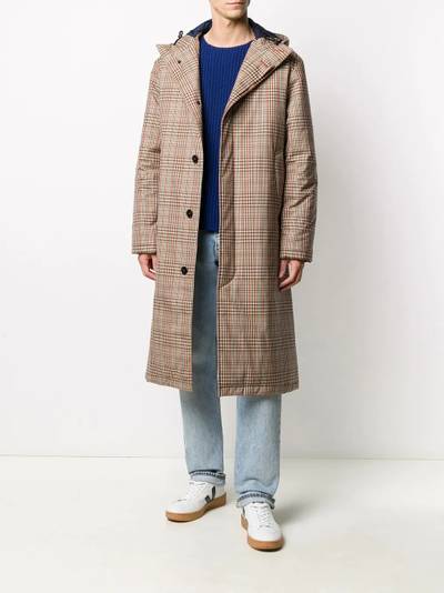 Mackintosh MILAN check-pattern coat outlook