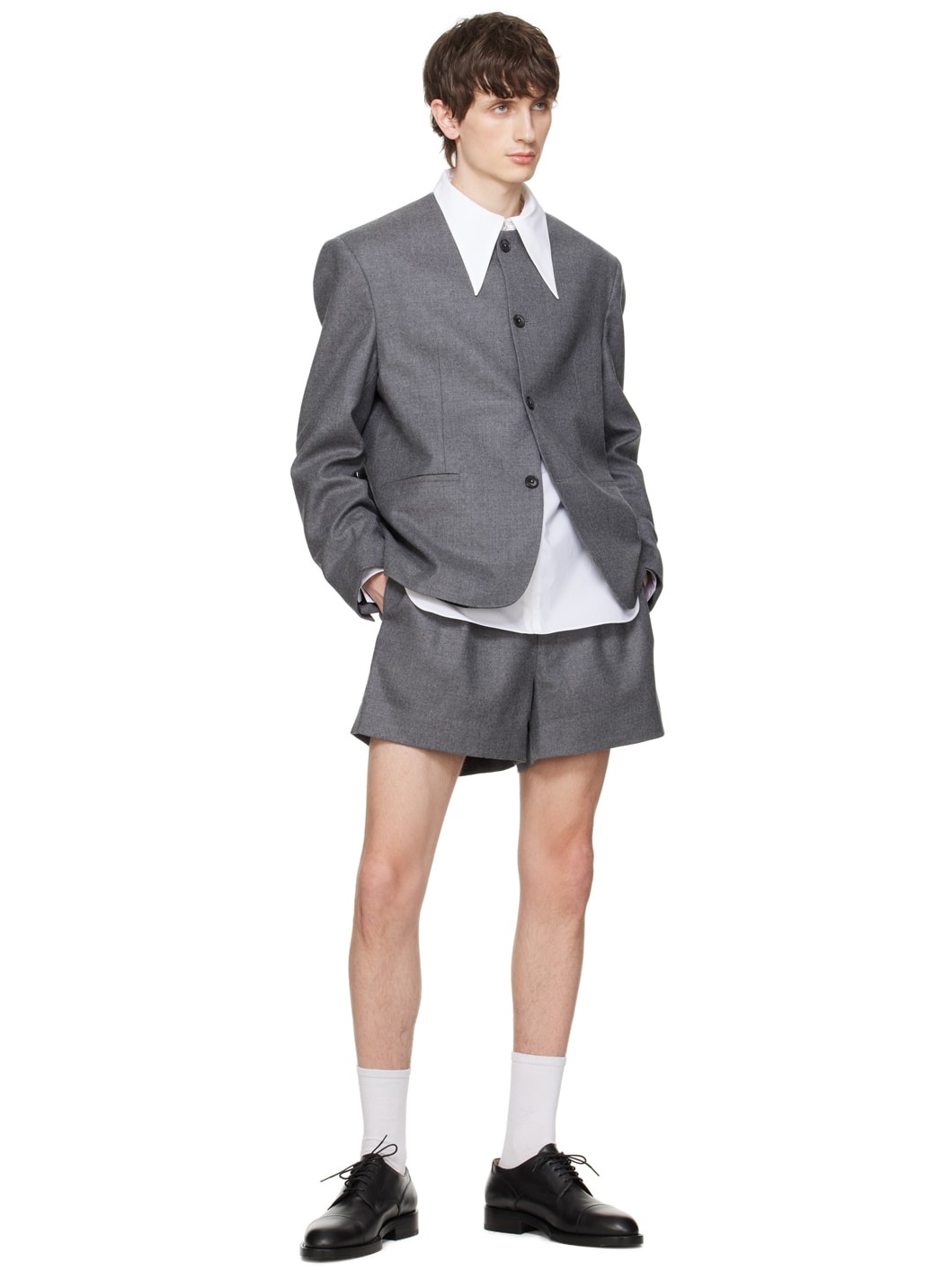 SSENSE Exclusive Gray Atero Shorts - 4
