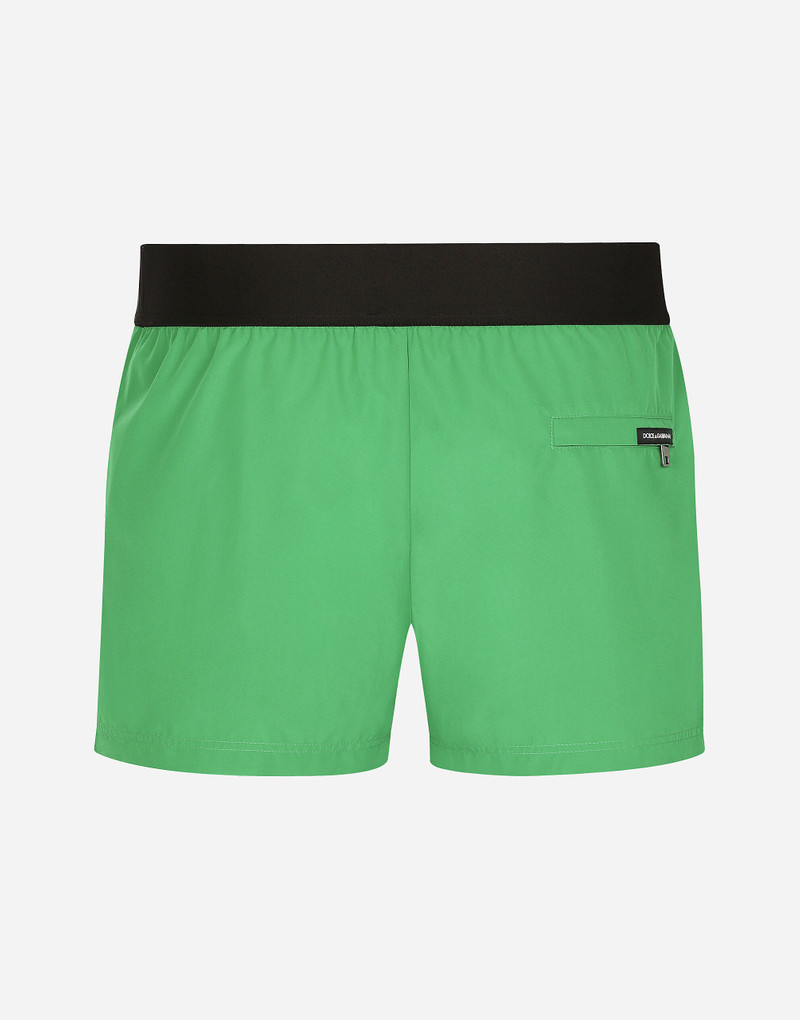 Short swim trunks with Dolce&Gabbana logo 3