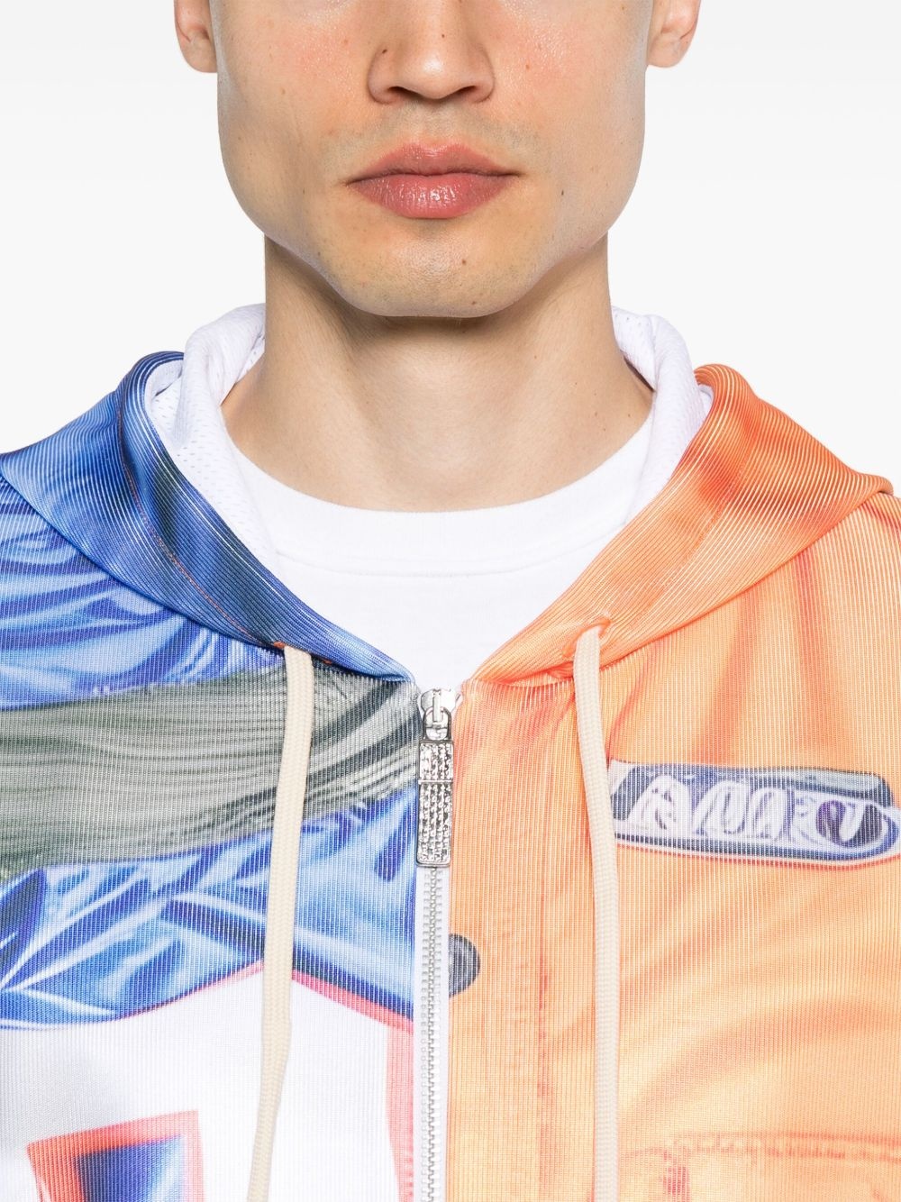 patchwork jacket - 5