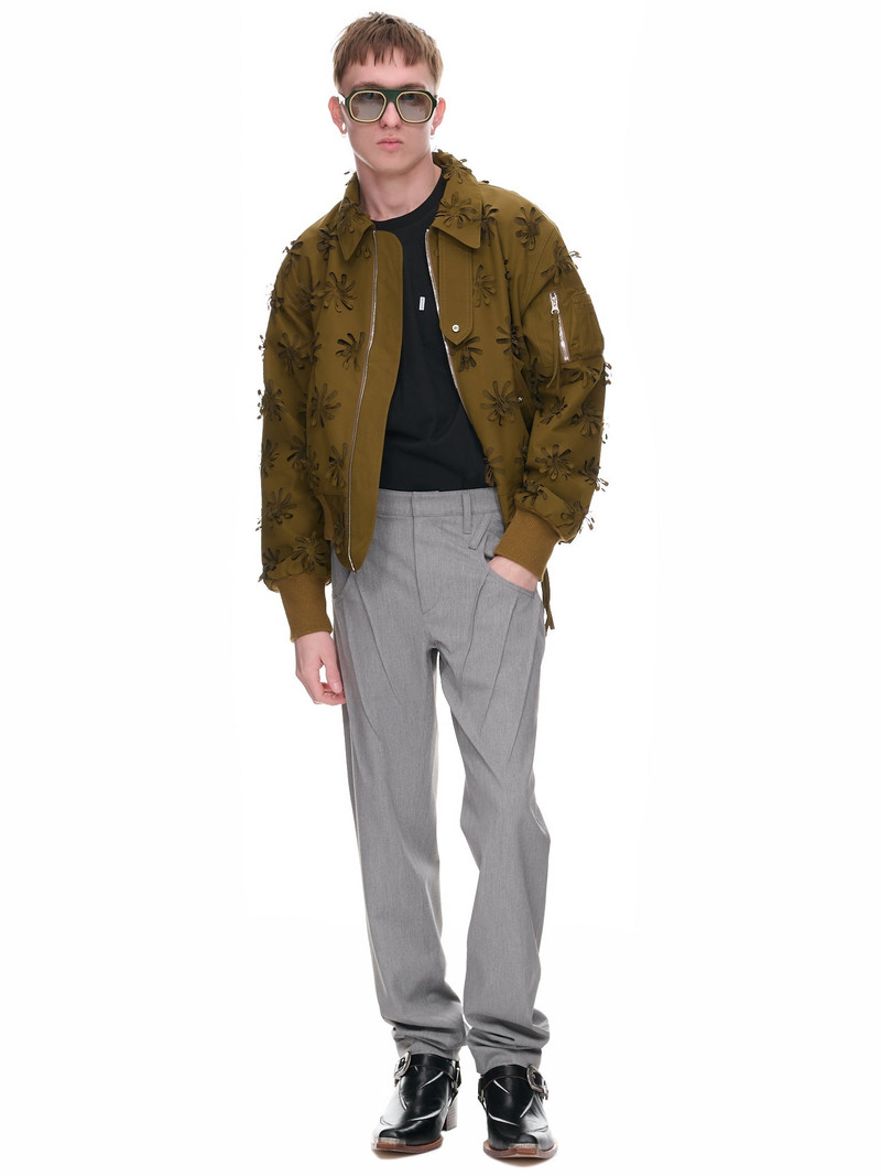 JUNTAE KIM Pleated Wool Pants outlook