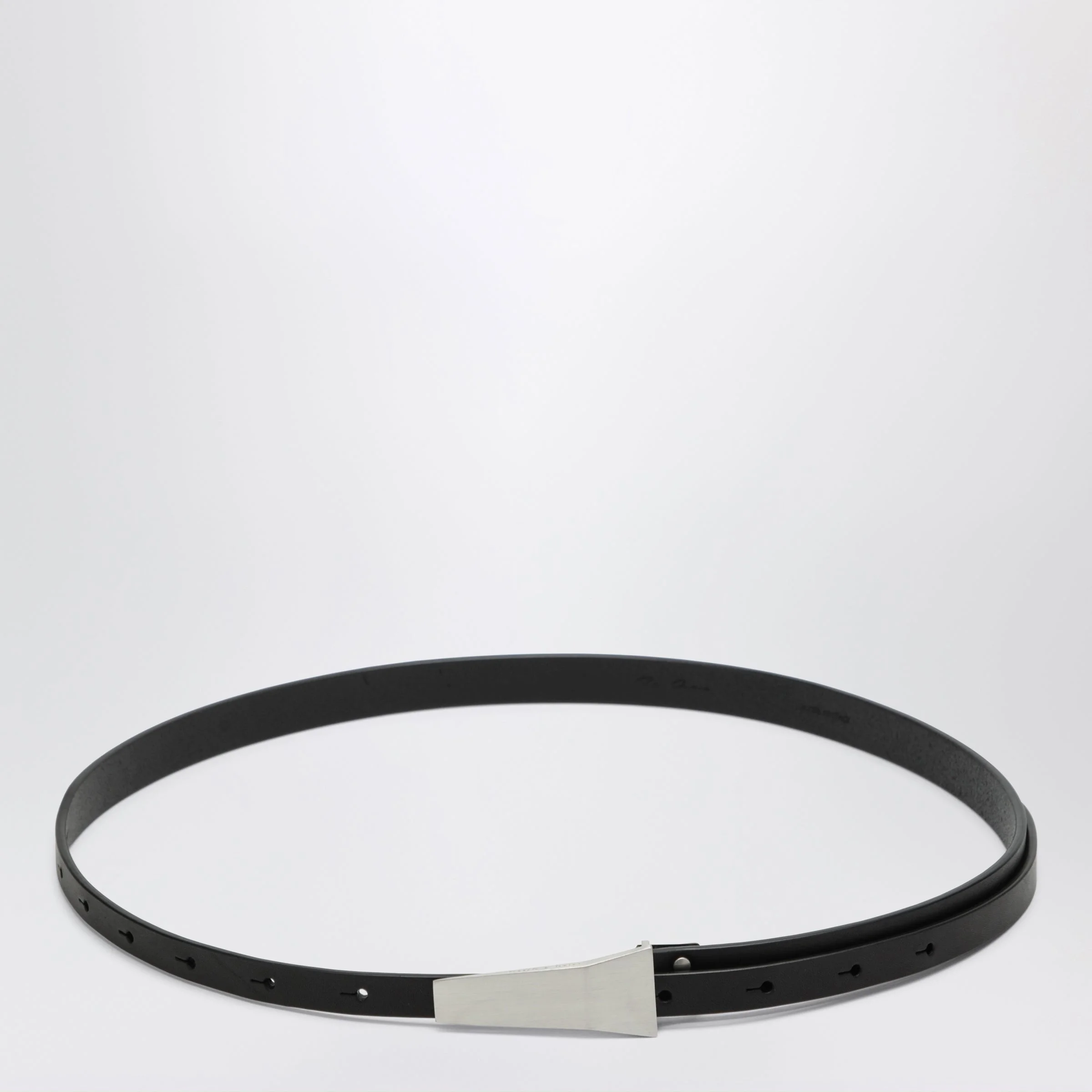 Black Trunk Belt leather belt - 1