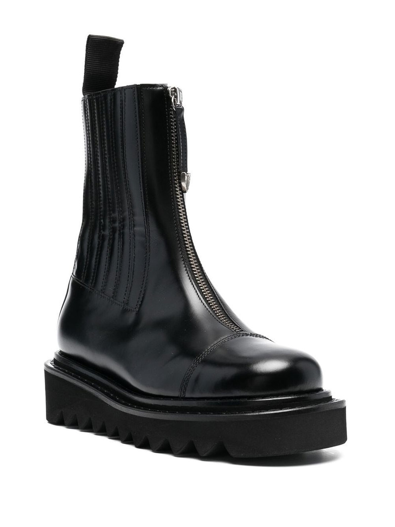TOGA PULLA ridged sole ankle boots outlook