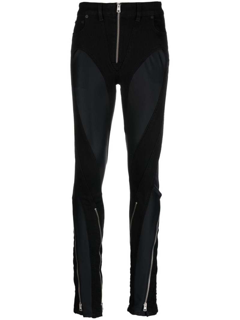 Spiral flared jeans 1