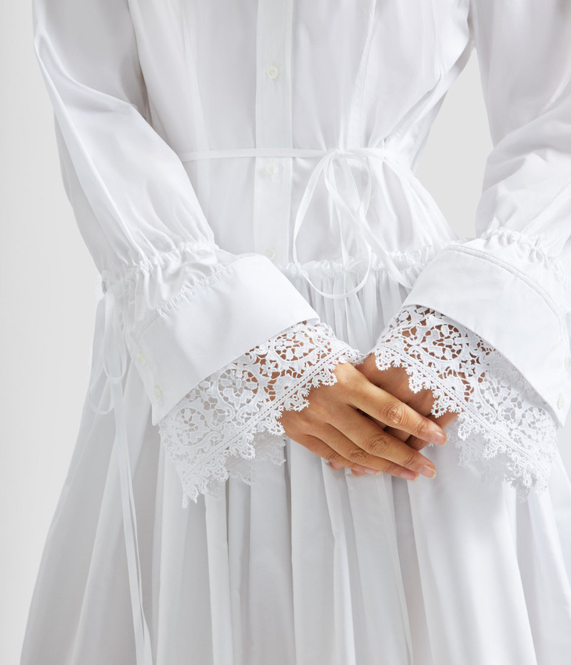 COTTON POPLIN SHIRT DRESS 6