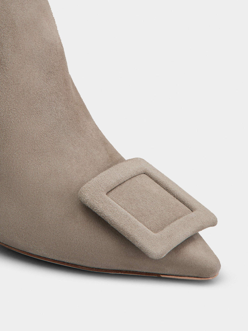 Viv' in The City Booties in Suede 3