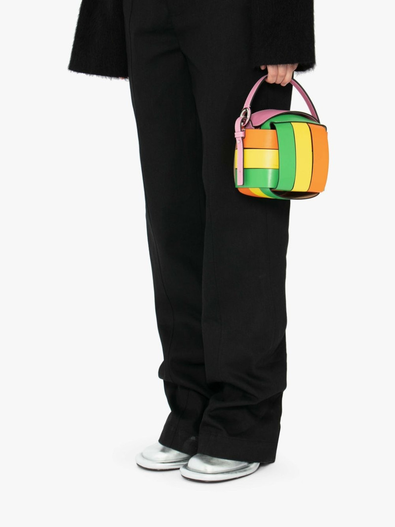 JW Anderson KNOT BAG - LEATHER TOP HANDLE BAG outlook