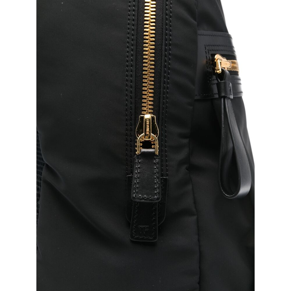Tom Ford Black Backpacks Men - 2