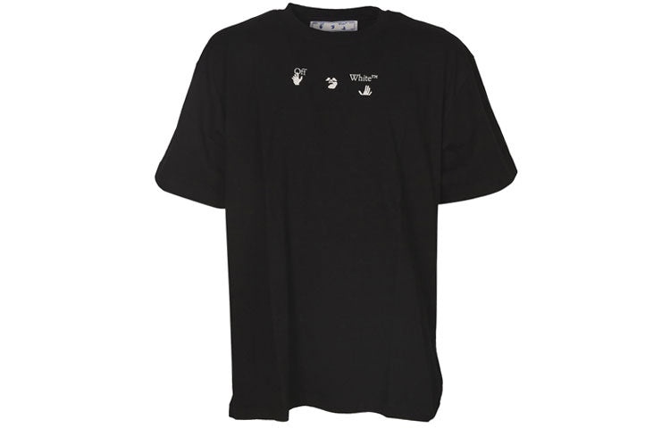 Off-White Red Marker Over Tee 'Black' OMAA038S21JER0021025 - 2
