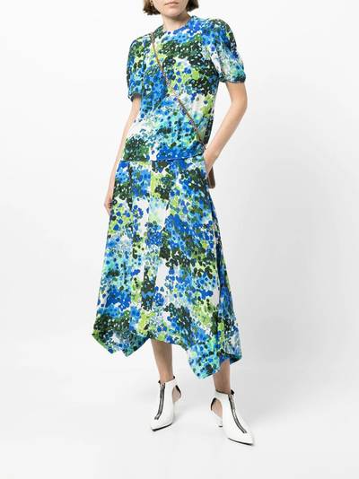 Stella McCartney Nyla floral-print silk top outlook