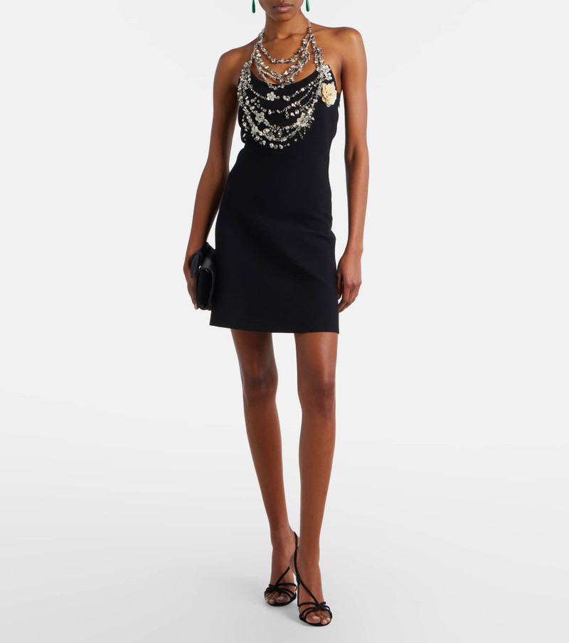 Oscar de la Renta Embellished minidress outlook