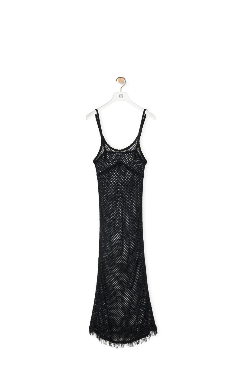Strappy dress in viscose - 1
