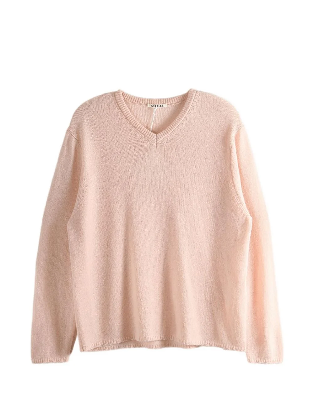 V-neck cashmere sweater - 1