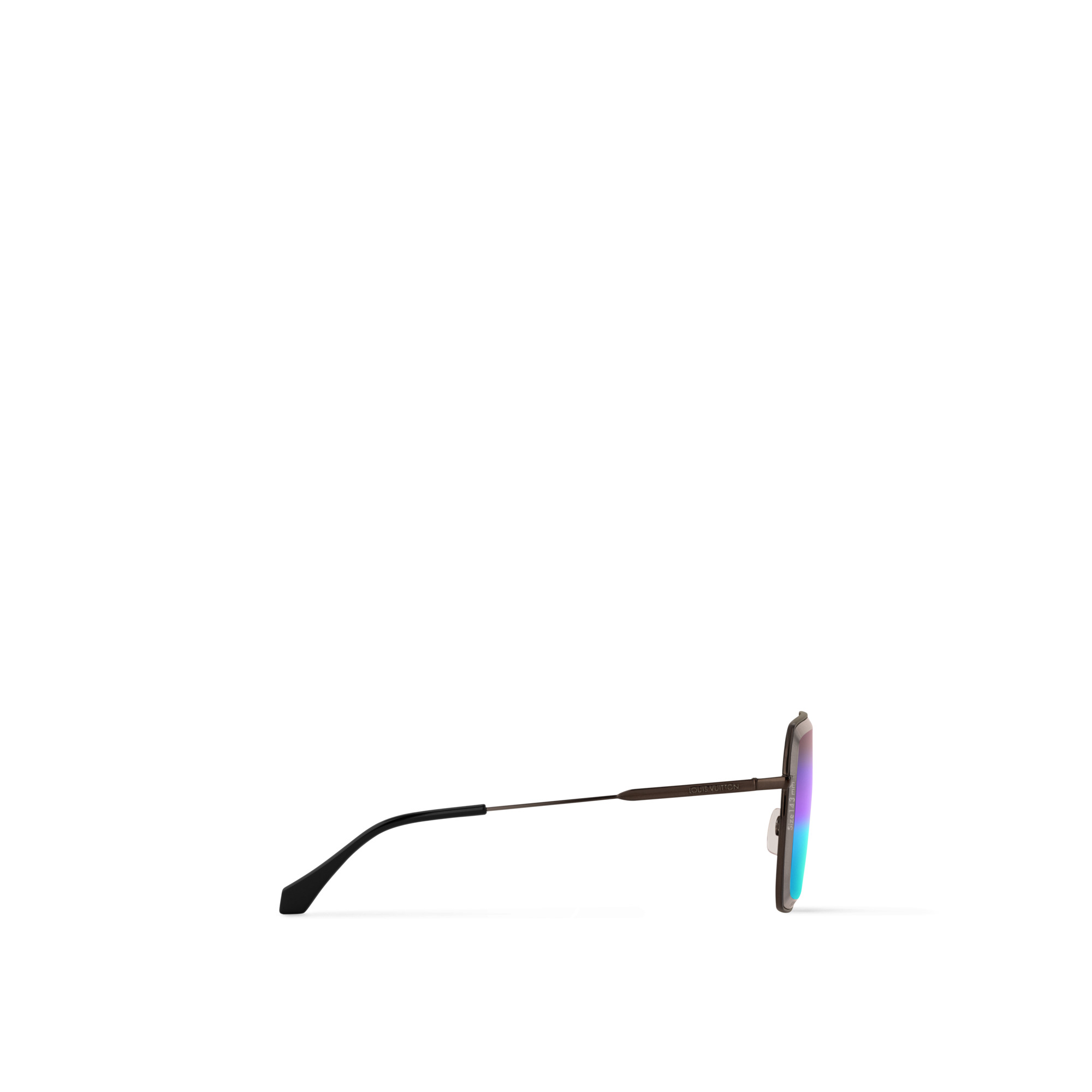 LV Super Vision Metal Mask Sunglasses - 2
