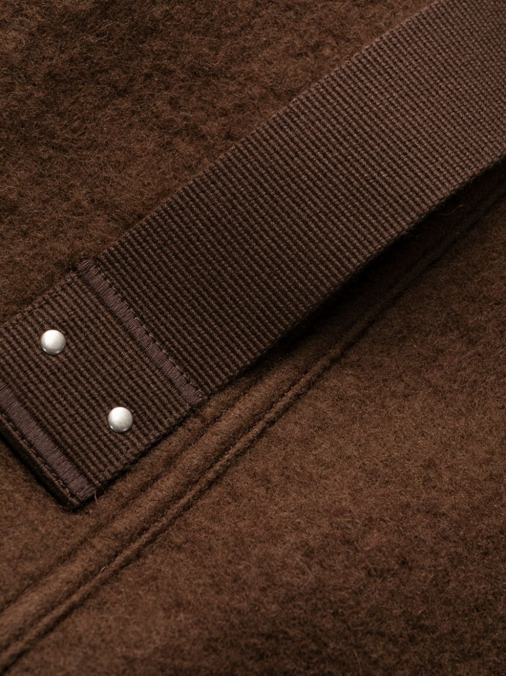 press-stud fastening shirt coat - 6
