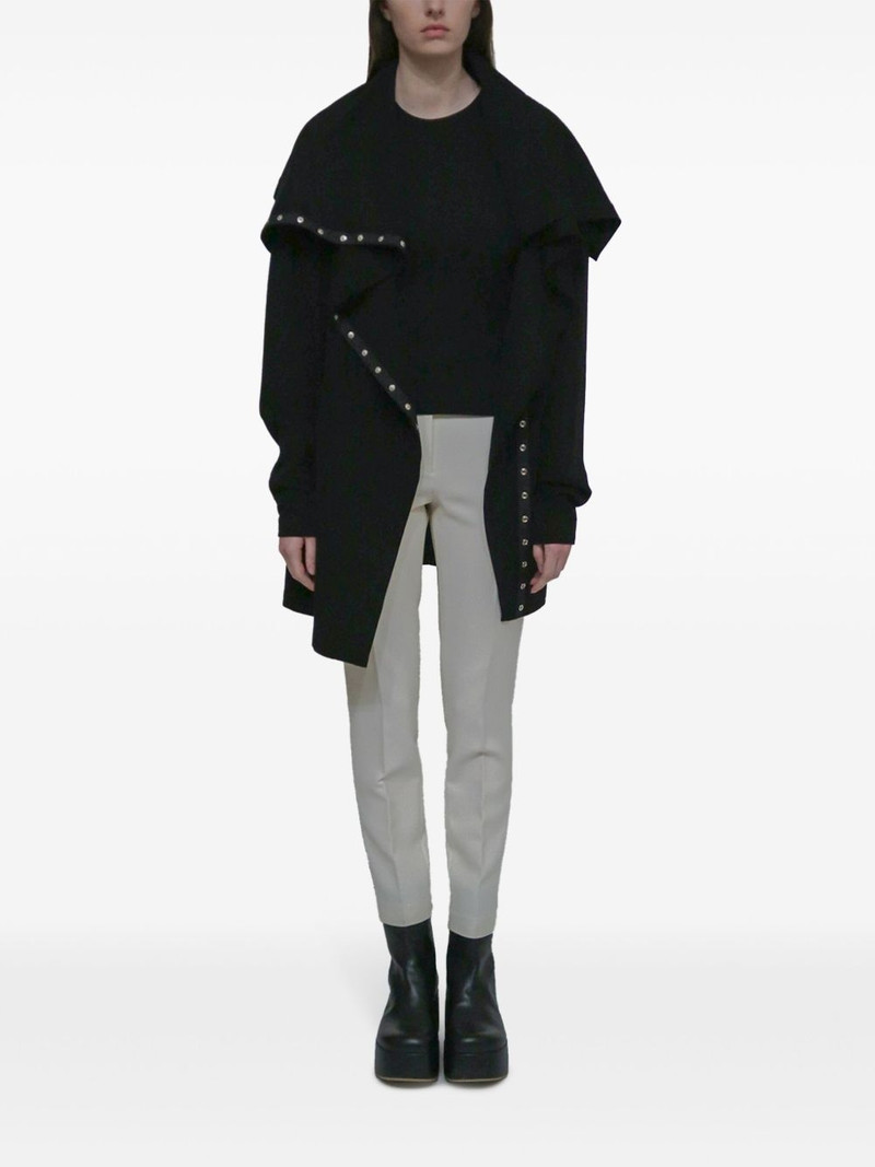 ROSETTA GETTY funnel-neck cardigan outlook