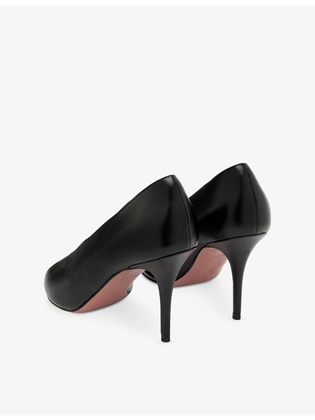 Julianne Peep-Toe Leather Pumps - 3