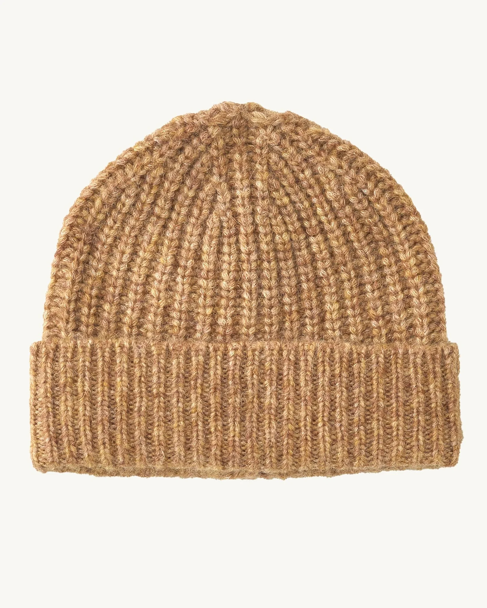 ALPACA BEANIE - CAMEL - 1