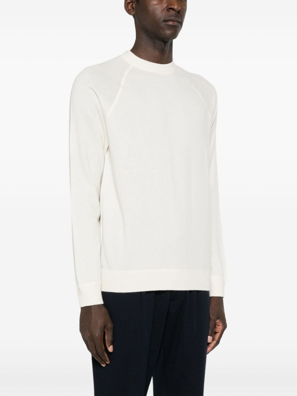 long-sleeve cashmere jumper - 3