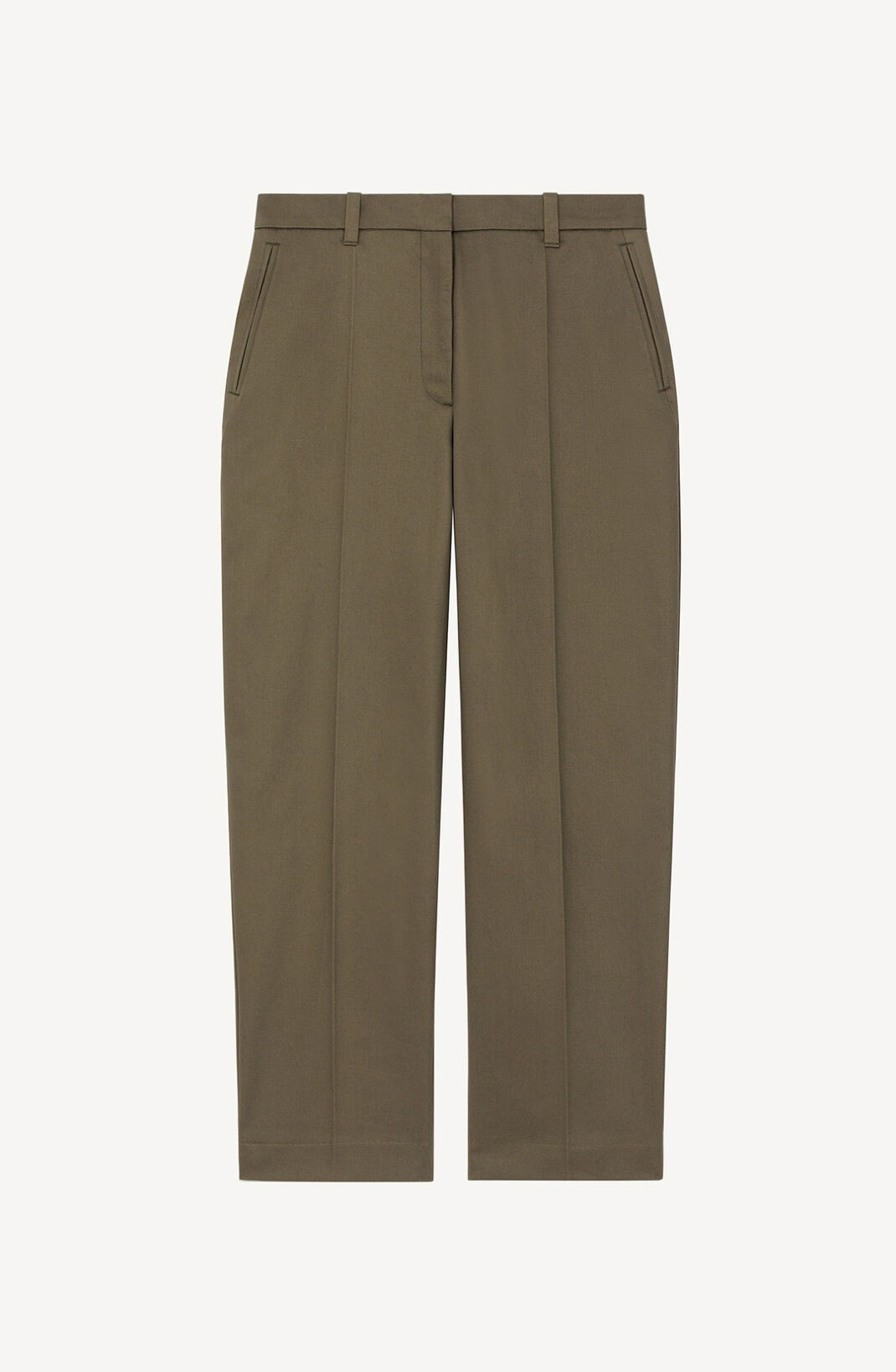 Cropped tailored trousers - 1