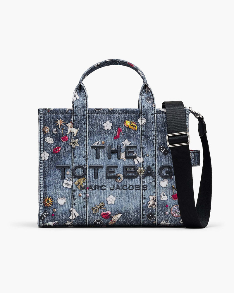THE TROMPE L'OEIL TRINKET CANVAS MEDIUM TOTE BAG 1