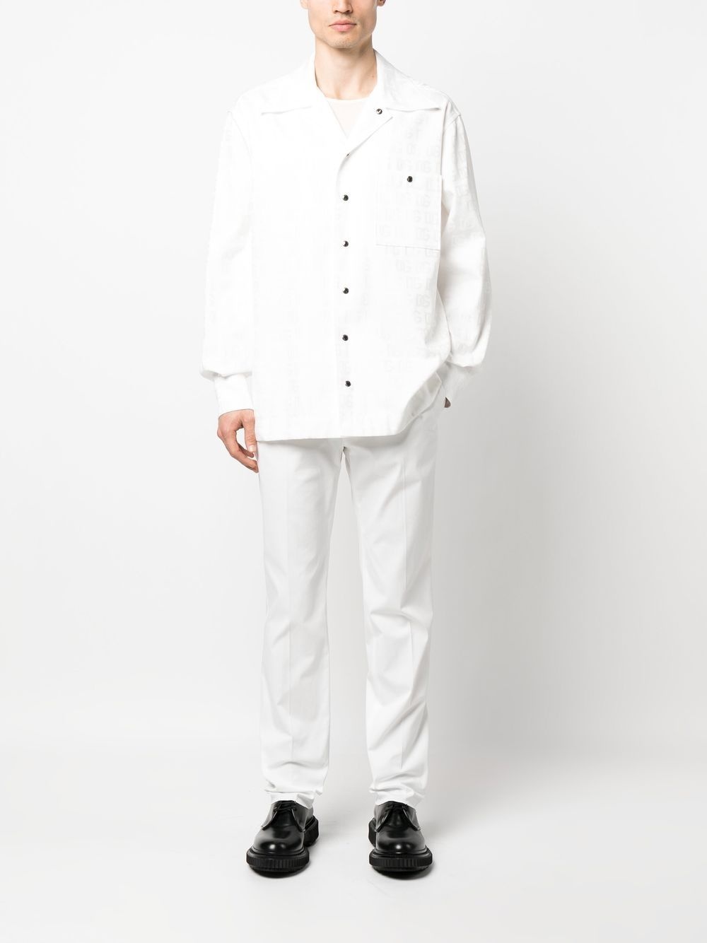 DG Essentials stretch-cotton trousers - 2