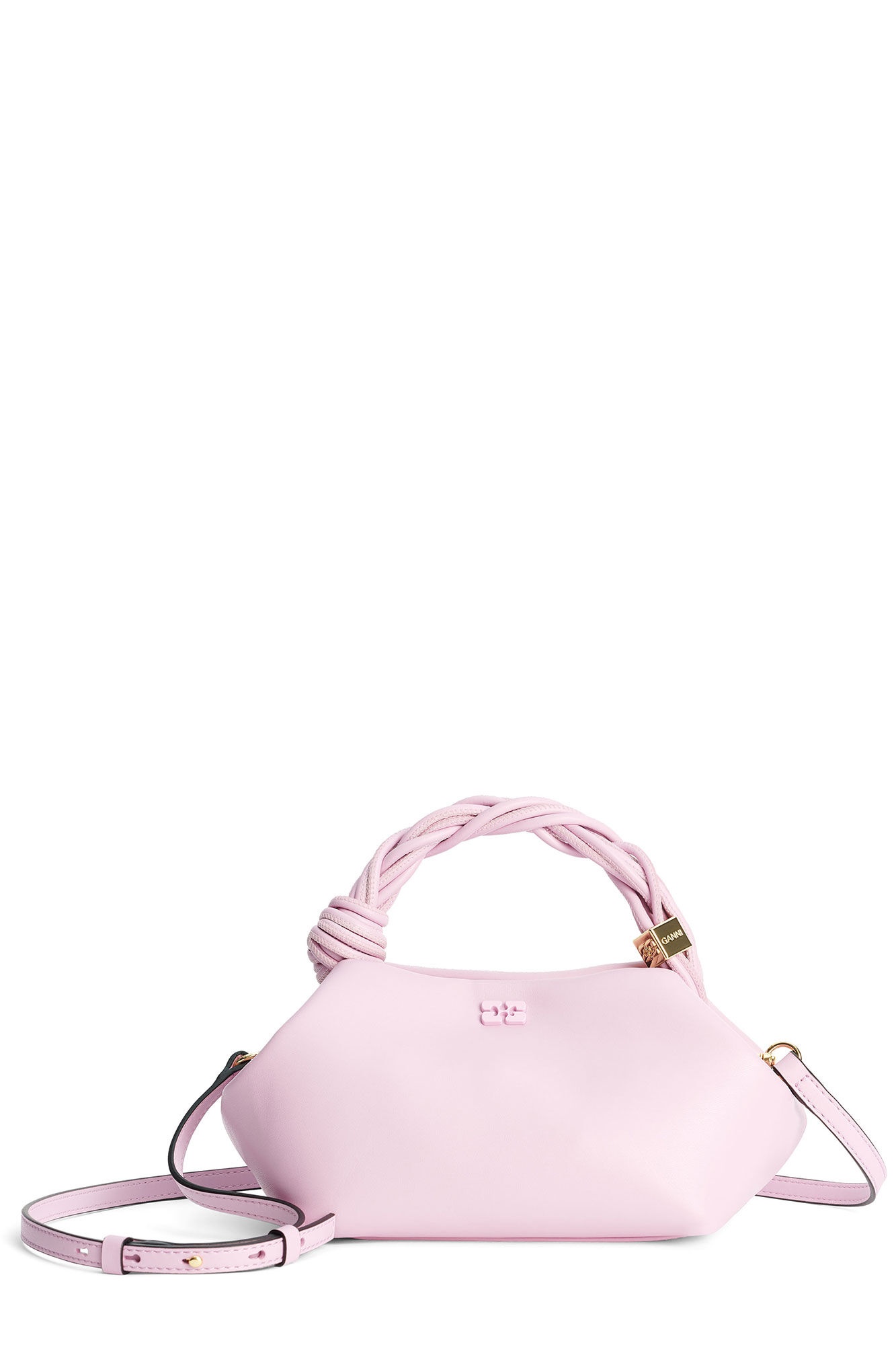 LIGHT PINK SMALL GANNI BOU BAG - 5