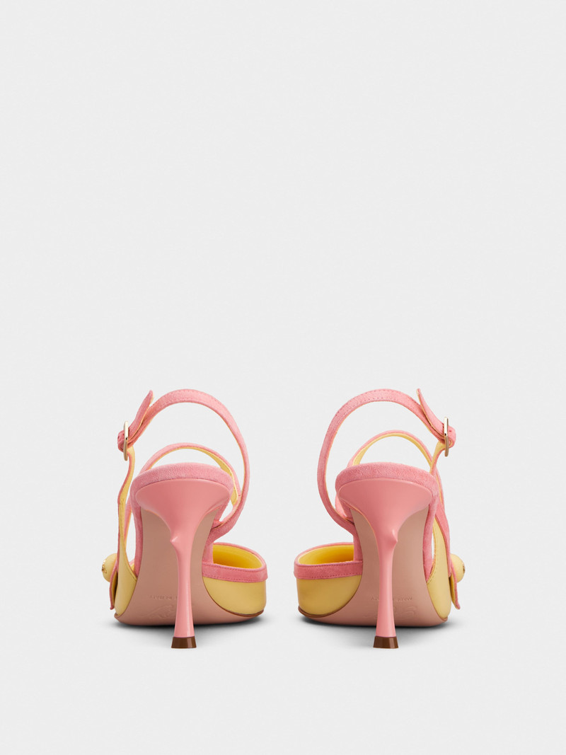 Rose Vivier Slingback Pumps in leather 5