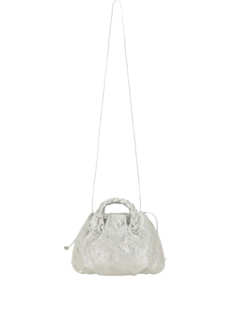 braided handle tote bag - 1