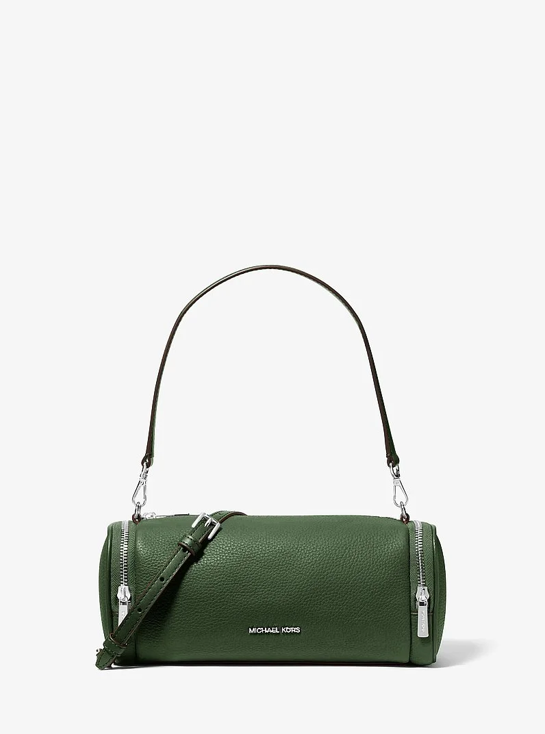 Jet Set Travel Small Pebbled Leather Convertible Crossbody Bag - 1
