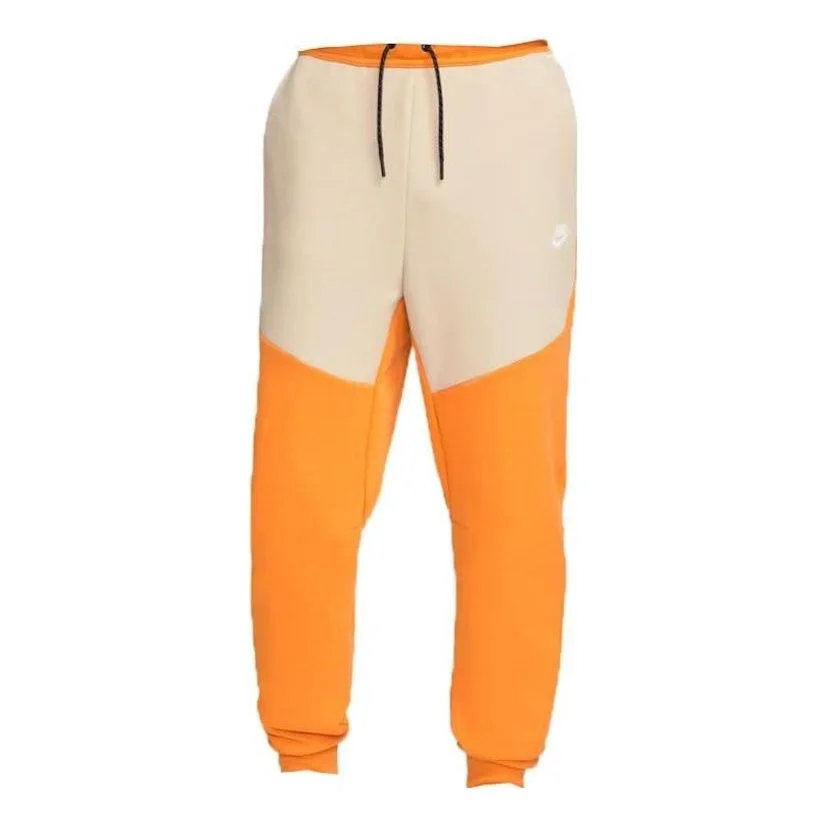 Nike Sportswear Tech Fleece Jogger Pants 'Kumquat Sanddrift' CU4495-886 - 1