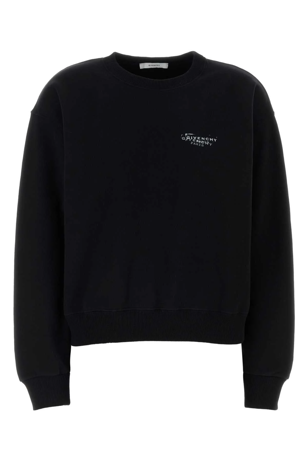 Givenchy Women Black Cotton Sweatshirt - 1