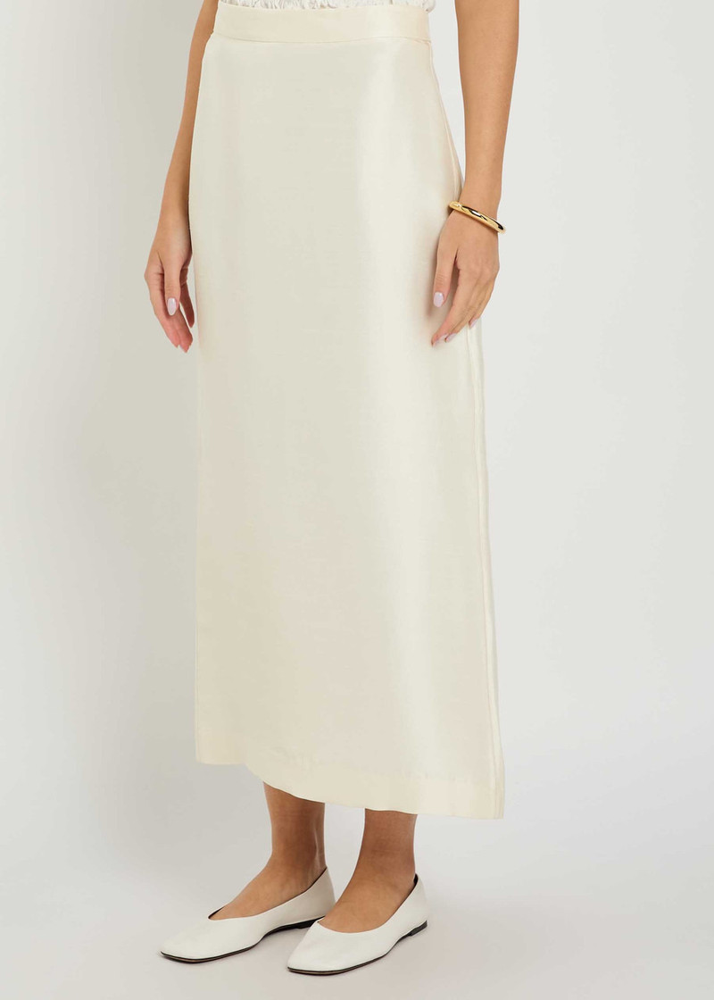 HEIRLOME Heirlome Irene Silk Midi Skirt outlook