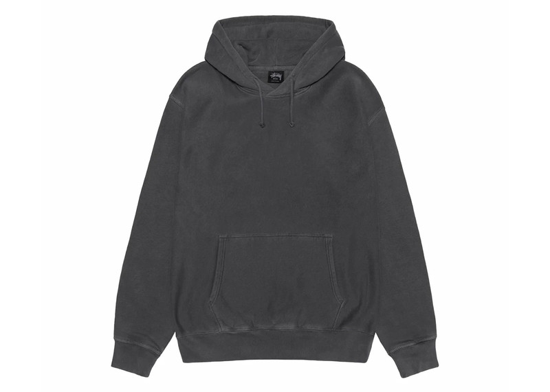 Stüssy Stussy Buana Pigment Dyed Hoodie Black outlook
