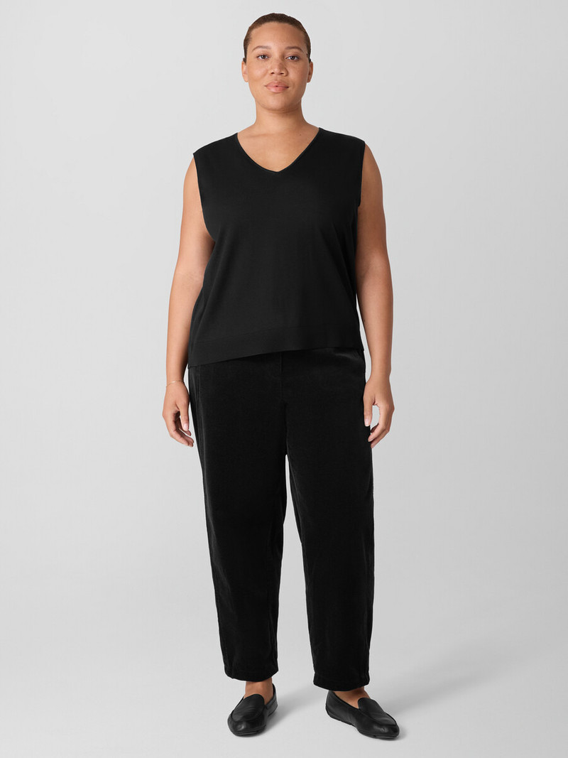 Organic Cotton Stretch Corduroy Lantern Pant 6