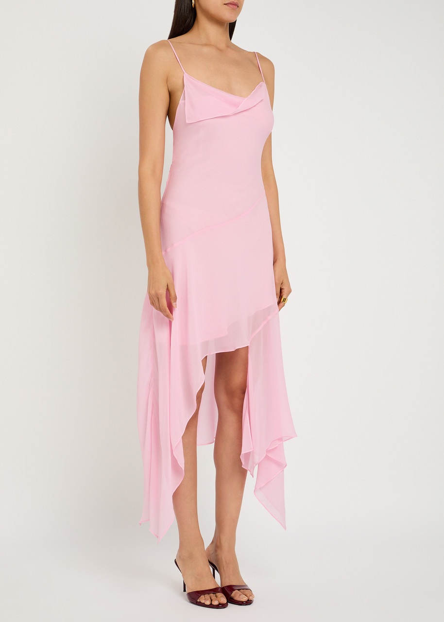 Bec & Bridge Tallis Asymmetric Chiffon Midi Dress - 2