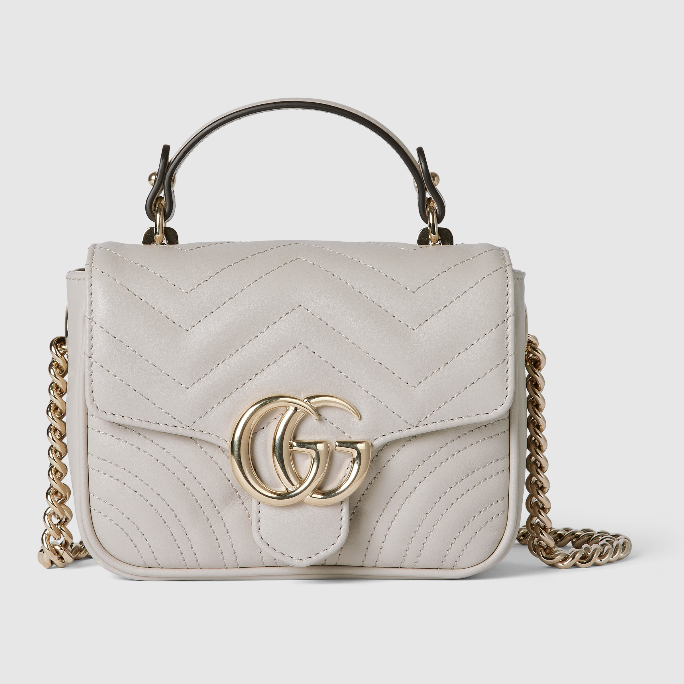 GG Marmont mini top handle bag - 1
