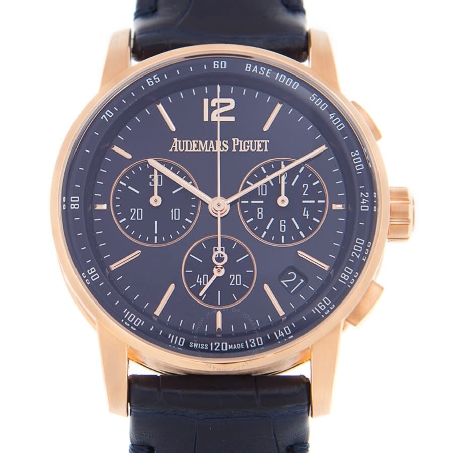 Audemars Piguet Code 11.59 Chronograph Automatic Blue Dial Men's Watch 26393OR.OO.A321CR.01 - 2