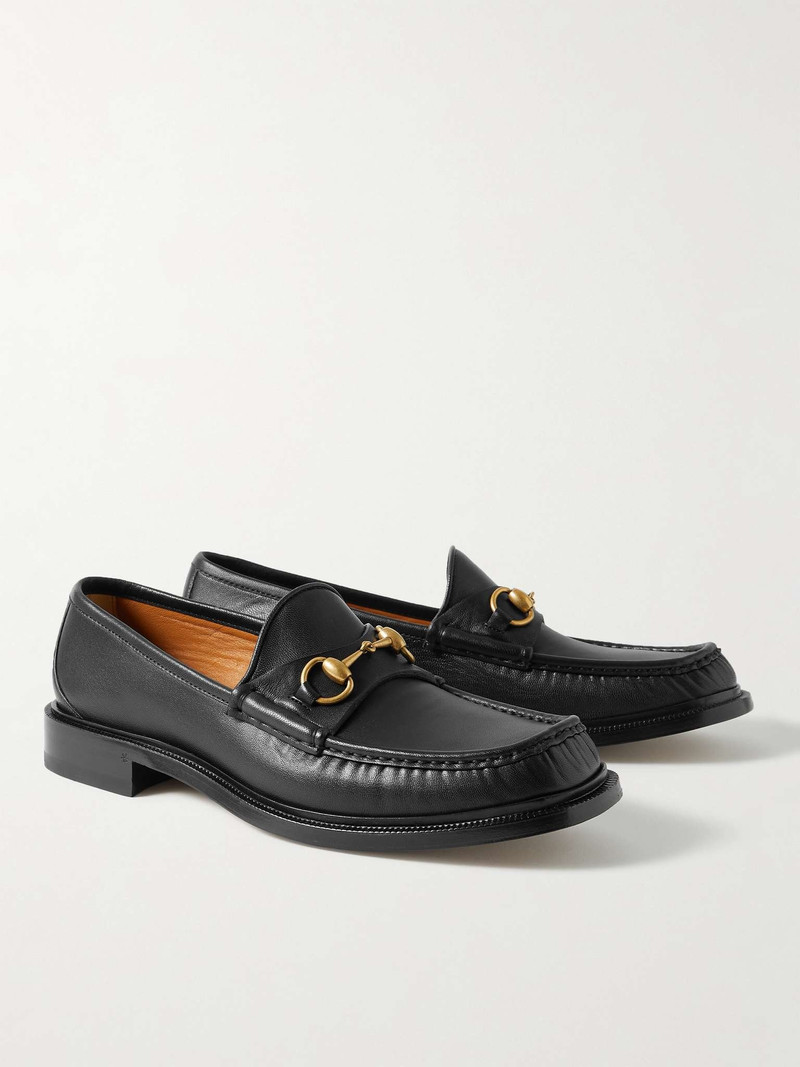 Horsebit Leather Loafers 2
