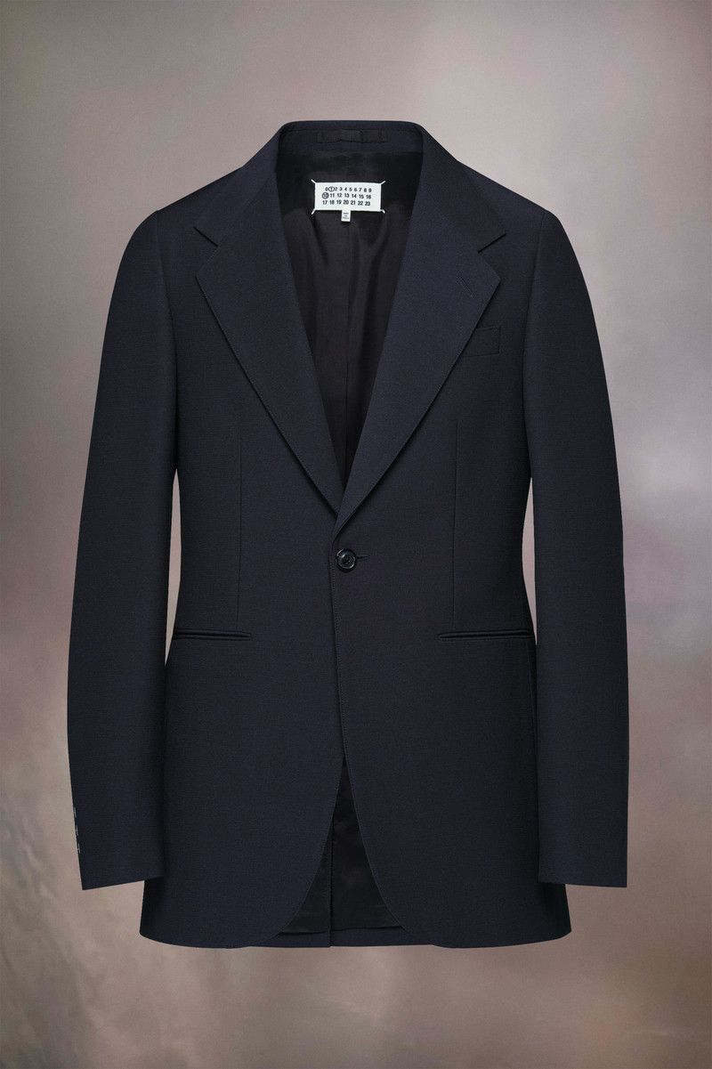 Wool faille suit 1