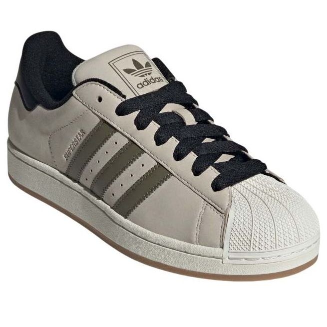 ★adidas★ Superstar II Beige Olive Black adidas adidas Superstar 2 'Beige Olive White' JI0138