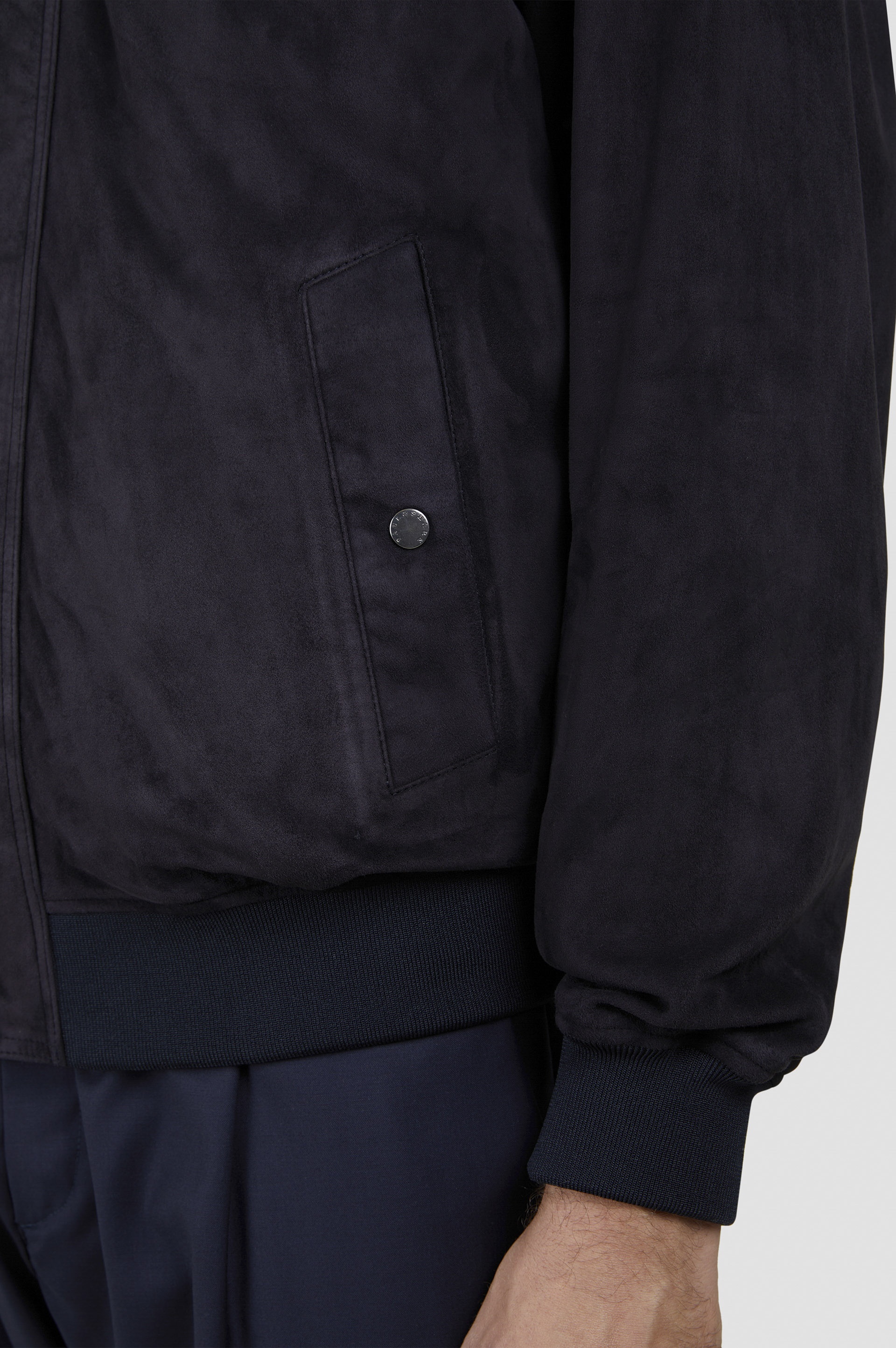AQUALEATHER SUEDE BOMBER - 5