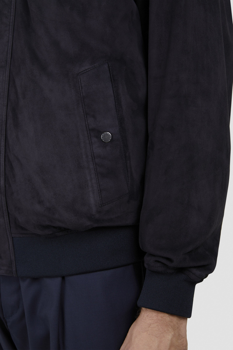 AQUALEATHER SUEDE BOMBER 5