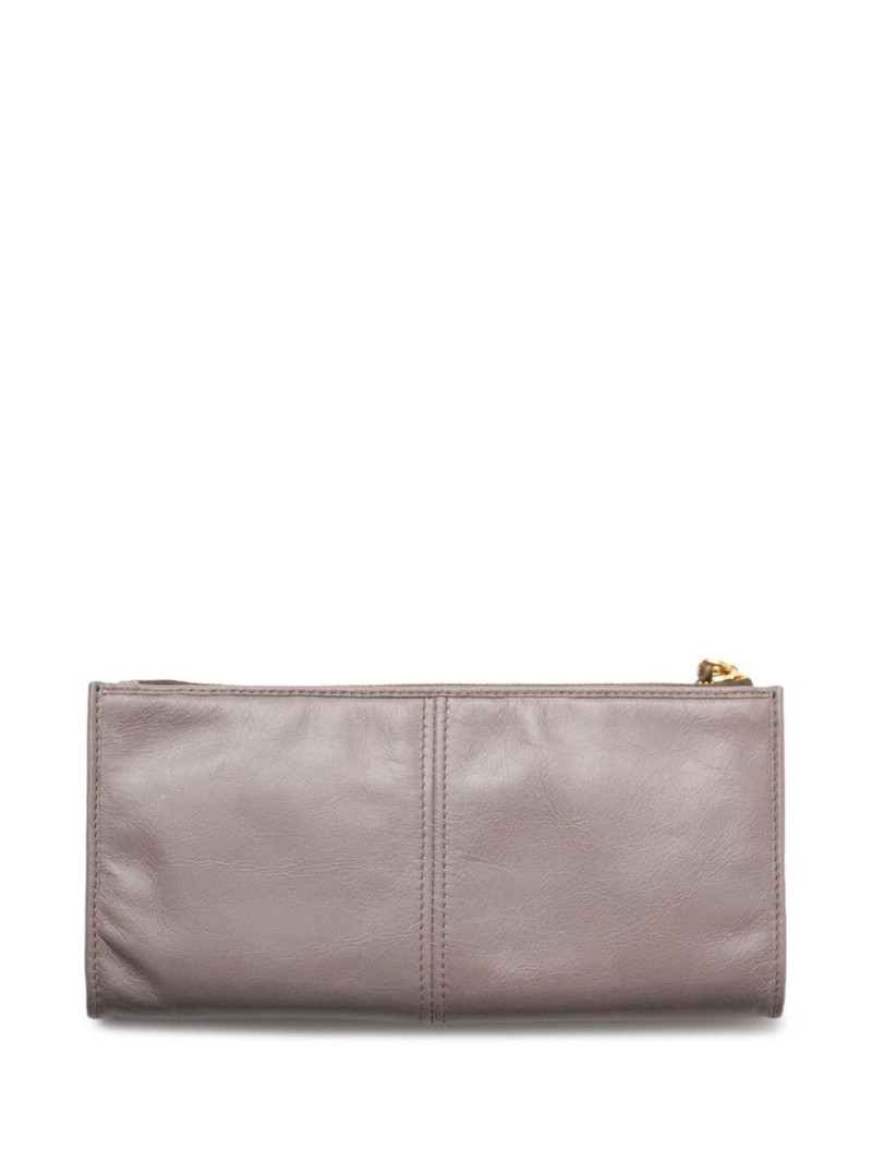 Prada leather pouch bag outlook