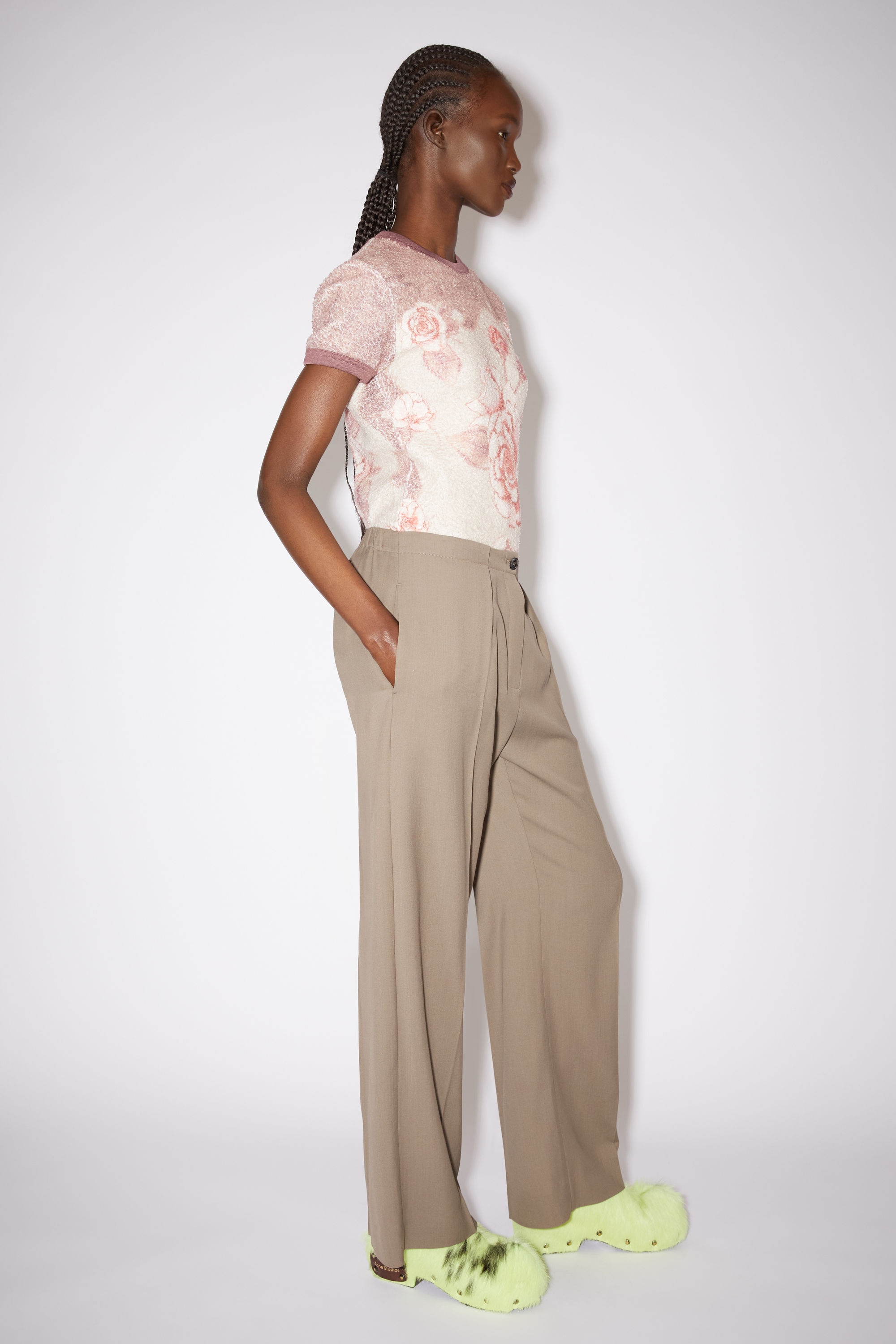 Tailored trousers - Taupe grey - 4