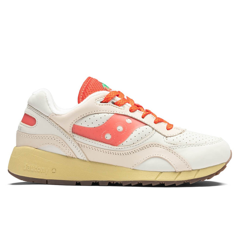 SAUCONY SHADOW 6000 'NEW YORK CHEESECAKE' - BEIGE/RED - 1